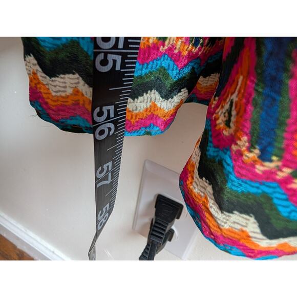 NWT Farm Rio Macaw Show Maxi Dress Sz Lg Boho Witchy Whimsical Artsy Boho - Picture 11 of 15